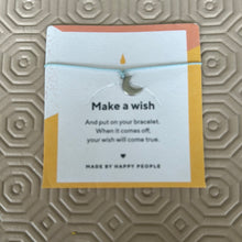 Load image into Gallery viewer, Make a wish and see it come true Intention adjustable Bracelet