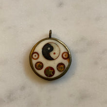 Load image into Gallery viewer, Manifest Twin Flame Union Intention Tassel Ornament 1 inch Manifesting divine connection Hanging Charm Decoration Law of attraction