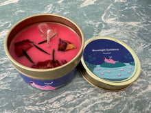 Load image into Gallery viewer, Soulmate Intention Candle with Rose Quartz for Manifesting Soulmate Love, Union, Longterm Happiness 60ml
