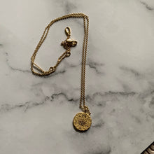 Load image into Gallery viewer, Manifest Success Intention Necklace With Eye Gold for Manifesting Success
