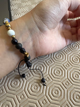 Load image into Gallery viewer, Law Of Attraction LUCKY planets intention adjustable bracelet