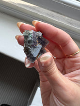 Load image into Gallery viewer, Powerful PROTECTION Fluorite Crystal For absorbing negative energy, evil eye protection, magic protection and attacks cleansing crystal Stone