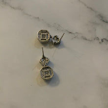 Load image into Gallery viewer, Love Zircon drop Earrings For Manifesting Love, Commitment and Stability
