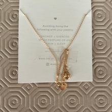 Load image into Gallery viewer, Emotional healing and control Golden Necklace Pendant Detailed Carved Piece Gold Chain Fish tail Unique Dainty Statement Jewellery