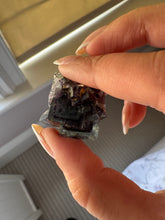 Load image into Gallery viewer, Powerful PROTECTION Fluorite Crystal For absorbing negative energy, evil eye protection, magic protection and attacks cleansing crystal Stone