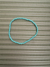 Load image into Gallery viewer, Healing & Letting Go Blue Intention Manifesting Elastic Anklet