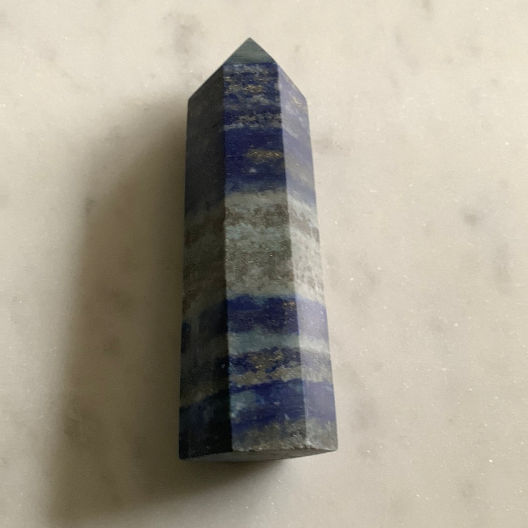 Law of attraction moon Lapis Blue Crystal for Manifesting Life Of Your Dreams 99g