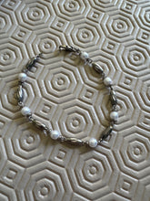 Load image into Gallery viewer, Wealth & good Health Intention bracelet faux pearls metal clasp Bracelet 18cm