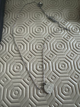 Load image into Gallery viewer, Law Of Attraction GIRL BOSS Dainty green clasp necklace for manifesting dreams Statement Intention Jewellery