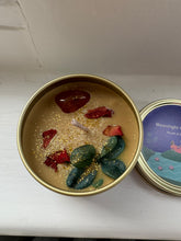 Load image into Gallery viewer, Wealth, Career & Success Intention Candle With Red Agate Crystal for Manifesting Money, Stability, Success, Dreams & Goals 60ml