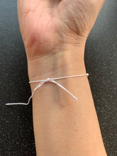 Load image into Gallery viewer, Anxiety Intention Tie Bracelet for Releasing Anxiety, Sadness, Kintsugi, Stress, Conflict, Calming & Balance