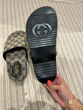 Load image into Gallery viewer, Success &amp; Wealth Gucci Sliders For Career, Money, Achieving Dreams &amp; Life Goals Law of Attraction UK Size 4 // EU 37 // US 6.5
