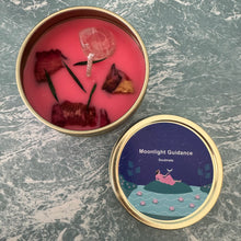 Load image into Gallery viewer, Soulmate Intention Candle with Rose Quartz for Manifesting Soulmate Love, Union, Longterm Happiness 60ml