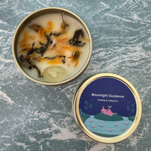 Load image into Gallery viewer, Healing & Letting Go, Gentle Detachment Intention Candle with Citrine Crystal for Manifesting Healing and Detachment Relief 60ml