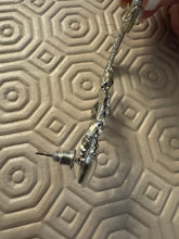 Load image into Gallery viewer, Powerful PROTECTION Lizard Earring Silver For absorbing negative energy, evil eye protection, magic protection and attacks