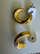 Load image into Gallery viewer, Make Your Wishes Come bold statement stainless steel hoop earrings