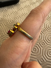 Load image into Gallery viewer, Soulmate Intention Ring Crystals Silver for Manifesting True Love, Relationship & Commitment
