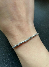 Load image into Gallery viewer, Make A Wish Come True Silver Intention Manifesting Tie Bracelet
