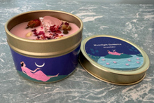 Load image into Gallery viewer, Reconciliation Intention Candle with Rose Quartz Crystal for Manifesting Ex, Union, Reunion, Past Lover, Friend, Family Member 60ml