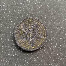 Load image into Gallery viewer, Have Wealth, Fame, Money, Love, Commitment & Success Ace of pentacles Intention Beaded Patch