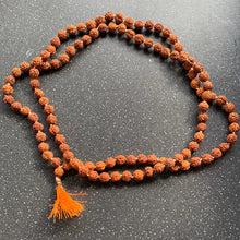 Load image into Gallery viewer, Love Manifesting Prayer Bead Necklace Long Necklace Over the head For Mantras Affirmations