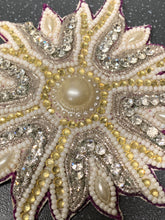 Load image into Gallery viewer, MANIFEST Abundance, Money, Protection & Wealth Embellishment for Intention Embroidery Silver 10.5cm