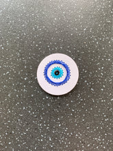 Load image into Gallery viewer, Evil Eye Protection Intention Card for Removing Evil Eye and Bad Energies

