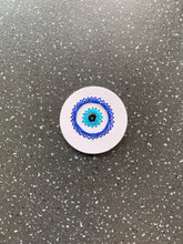 Load image into Gallery viewer, Evil Eye Protection Intention Card for Removing Evil Eye and Bad Energies