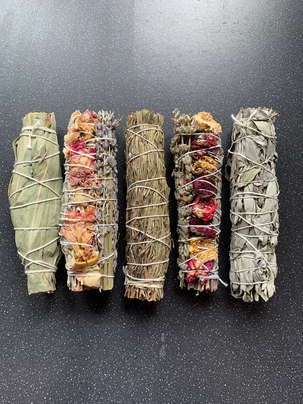 5 Sage Bundles Ultimate Manifesting Bundle For Love, Money, Peace, Anxiety Relief,  Cleansing, Strength & Evil Eye Protection Items
