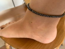 Load image into Gallery viewer, Black Magic Removal Intention Anklet for Removing Hexes, Curses, Voodoo, Negative Energy, Spells Charged Wool Blue Tie Thread