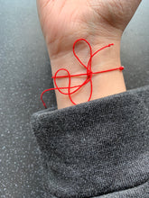 Load image into Gallery viewer, Gratitude Thanksgiving Intention Tie Bracelet for Happiness Law Of Attraction and Success