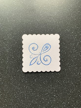 Load image into Gallery viewer, Anxiety, Sadness Relief & Peace Intention Manifesting Hand Embroidered Card