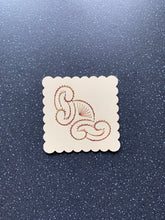 Load image into Gallery viewer, Finance, Wealth & Stability Manifesting Intention Hand Embroidered Card