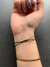 Load image into Gallery viewer, Black Magic Removal Intention Protection Manifesting Tie Bracelet