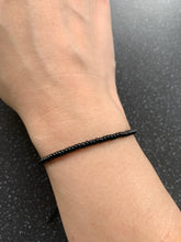 Load image into Gallery viewer, Black Magic Removal Intention Protection Manifesting Tie Bracelet