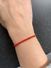 Load image into Gallery viewer, Kabbalah Red Protection String Intention Tie Manifesting Bracelet

