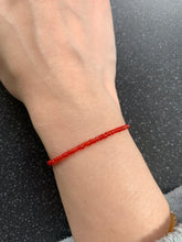 Load image into Gallery viewer, Kabbalah Red Protection String Intention Tie Manifesting Bracelet