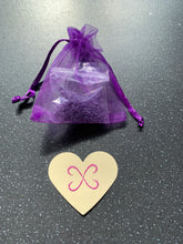 Load image into Gallery viewer, Healing & Anxiety Relief BUNDLE Self Love & Happiness (Tie Bracelet, Pouch and Intention Card)