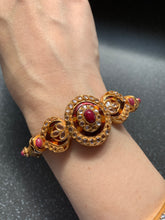 Load image into Gallery viewer, Love Intention Bangle Red 6cm Diameter for Love, Happiness, Commitment