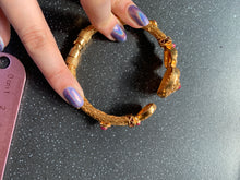 Load image into Gallery viewer, Love Intention Bangle Red 6cm Diameter for Love, Happiness, Commitment