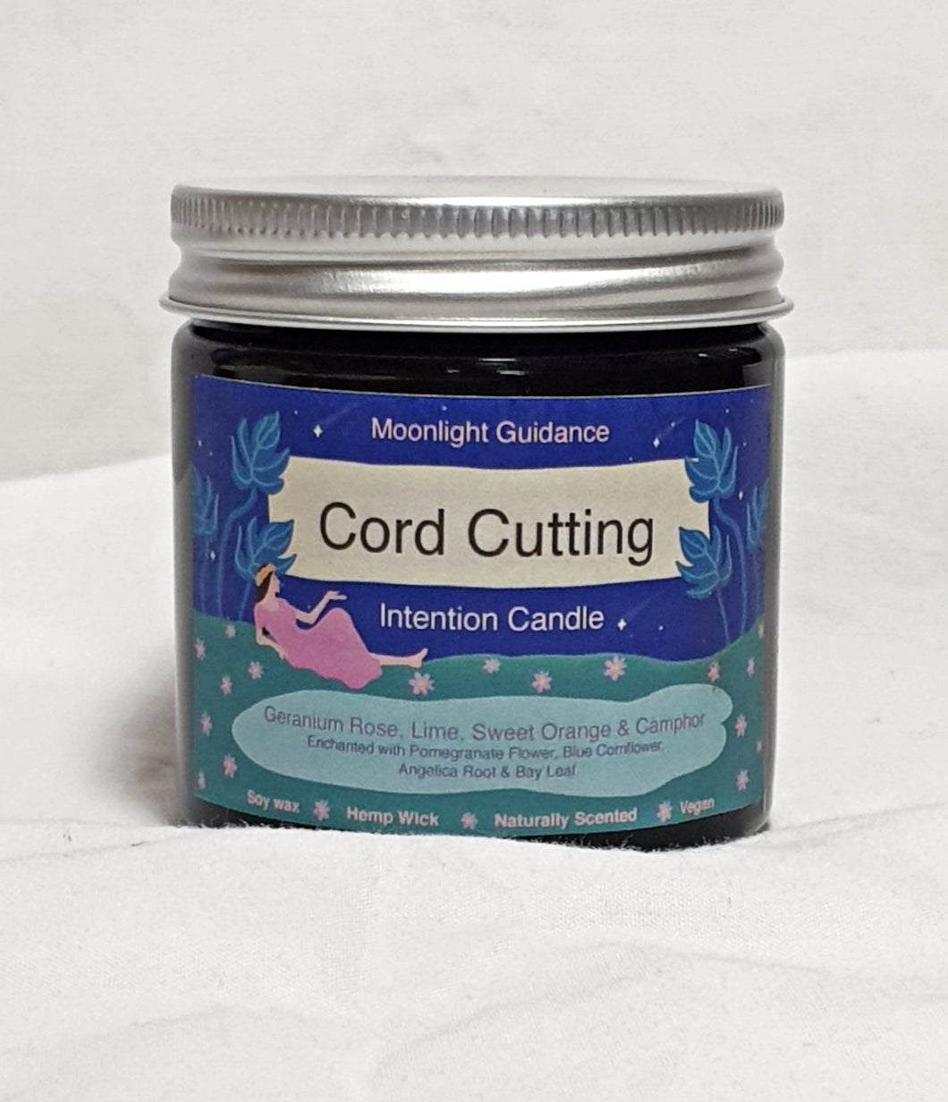 Cord Cutting Detachment Healing Intention Candle for Manifesting for Detaching From Lover Or Tough Situation To Heal & Accept 60ml