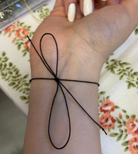 Load image into Gallery viewer, Evil Eye & Warding Negativity Protection Intention Manifesting Tie Bracelet