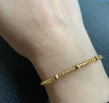 Load image into Gallery viewer, Attract Money & Luxury Intention Manifesting Tie Bracelet