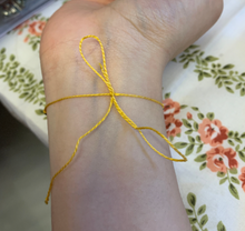 Load image into Gallery viewer, Attract Money & Luxury Intention Manifesting Tie Bracelet