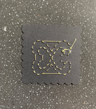 Load image into Gallery viewer, Manifest Protection Hand Embroidered Card, Put under Pillow or in Wallet Card for Protection Against Evil Energy & Negativity