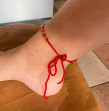 Load image into Gallery viewer, Get Your Ex Back Intention Manifesting Tie Anklet