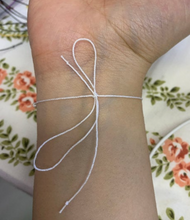 Load image into Gallery viewer, Finance, Money & Wealth Intention Manifesting Tie Bracelet