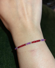 Load image into Gallery viewer, Twin Flame Love Manifesting Intention Tie Bracelet