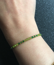 Load image into Gallery viewer, Heart Chakra Love Boosting Intention Manifesting Tie Bracelet