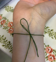 Load image into Gallery viewer, Good Health & Happiness Manifesting Intention Tie Bracelet